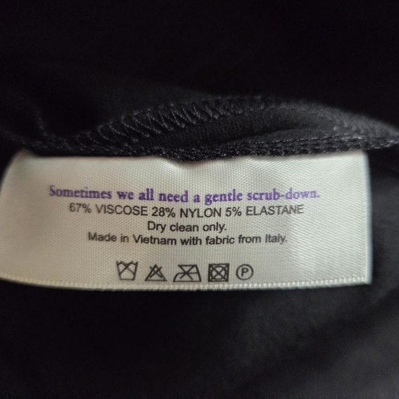 MM LAFLEUR Rachel Midi Black Sleeveless Dress Size 10 - Picture 8 of 9